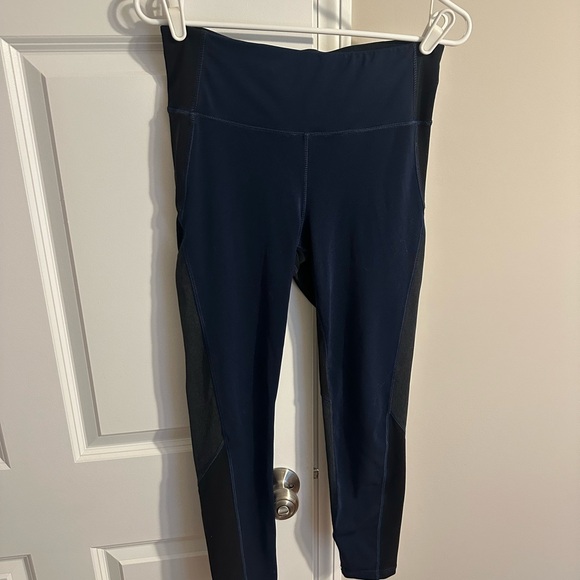 Amazon Essentials Navy/Gray/Black Leggings - Picture 1 of 3